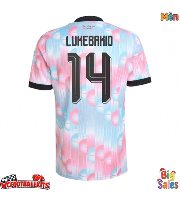 Belgium Dodi Lukebakio #14 Replica Away Stadium Shirt World Cup 2026 Short Sleeve